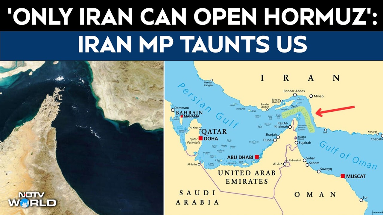 Strait Of Hormuz News | Iran MP Warns US: "Only We Control The Strait of Hormuz"