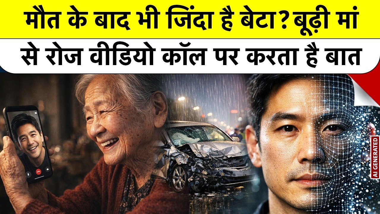 Dead Son का AI Clone बनाया परिवार ने! Elderly Mother से रोज Video Call पर करता है बात, जानें सच