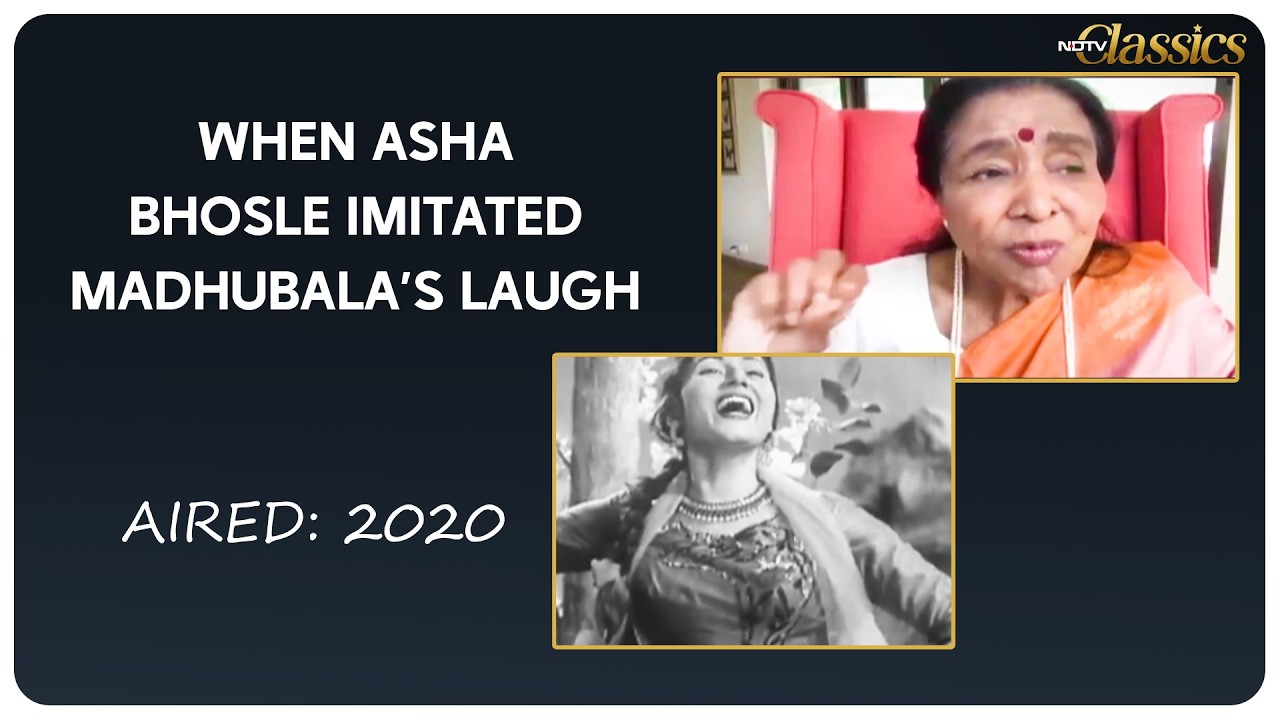 When Asha Bhosle Imitated Madhubala's Laugh In A Song (Aired: 2020)