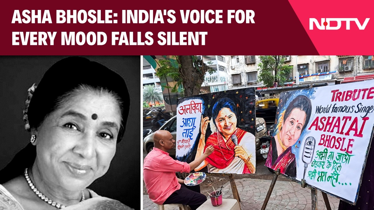 Asha Bhosle: Playful, Soulful Or Pop, India's Voice For Every Mood falls Silent