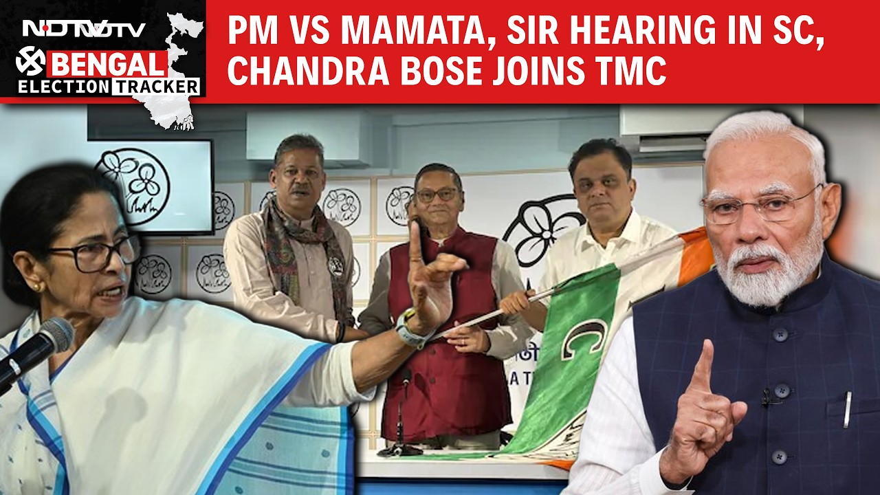 Bengal Elections | Bengal Polls: PM Slams TMC, Mamata Counters BJP, Netaji’s Grandnephew Joins TMC