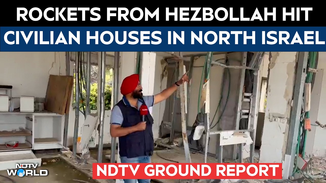 North Israel Under Fire, Houses Damaged in Cross-Border Attacks