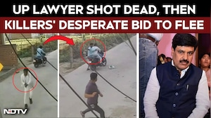 Viral Video | On Camera, UP Lawyer Shot Dead, Then Killers' Desperate Bid To Flee On Bike