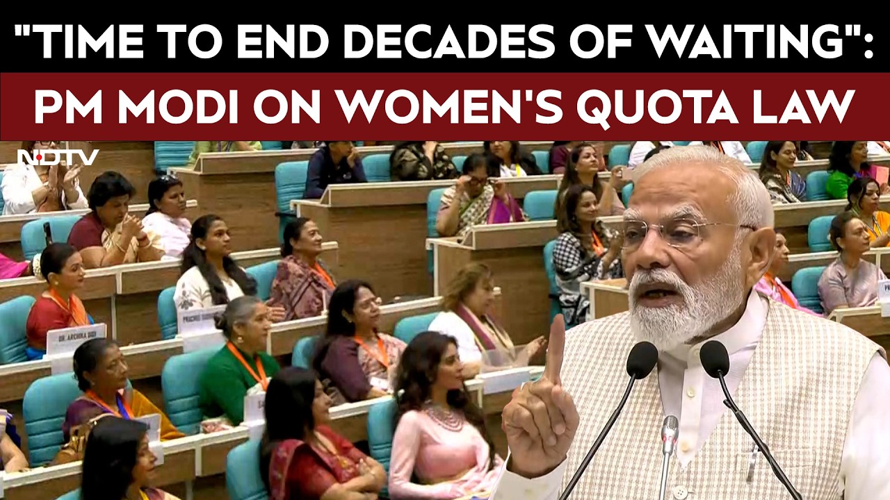 "Time To End Decades Of Waiting": PM Modi On Women's Quota Law