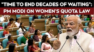 "Time To End Decades Of Waiting": PM Modi On Women's Quota Law