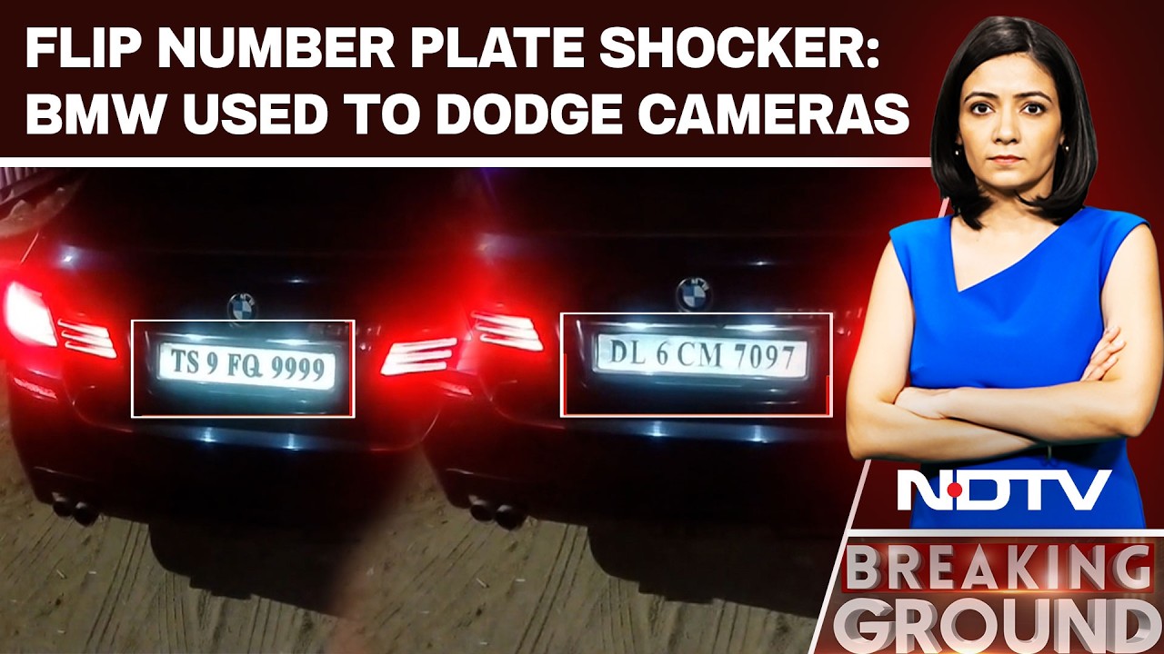 Telangana To Delhi: Drunk Doctor Flips BMW's Number Plate In Seconds