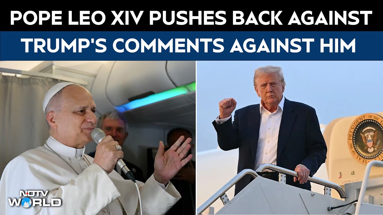 Iran War | Pope Leo XIV Pushes Back On Trump Remarks, Says Vatican’s Peace Message Rooted In Gospel