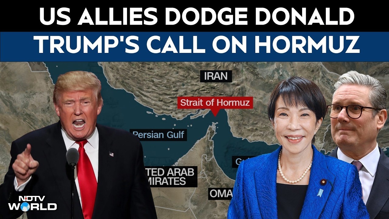 Hormuz Blockade | US Allies Hold Back: UK, Germany, Japan Push Diplomacy Over Iran War