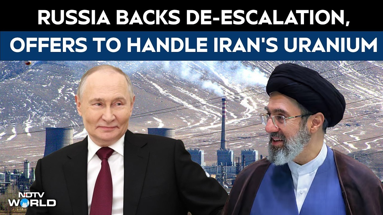 Iran News | Russia Offers To Take Iran's Enriched Uranium Amid Talks Push