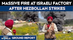 Israel Strikes: Massive Fire At Karmiel Factory After Hezbollah Rocket Strike