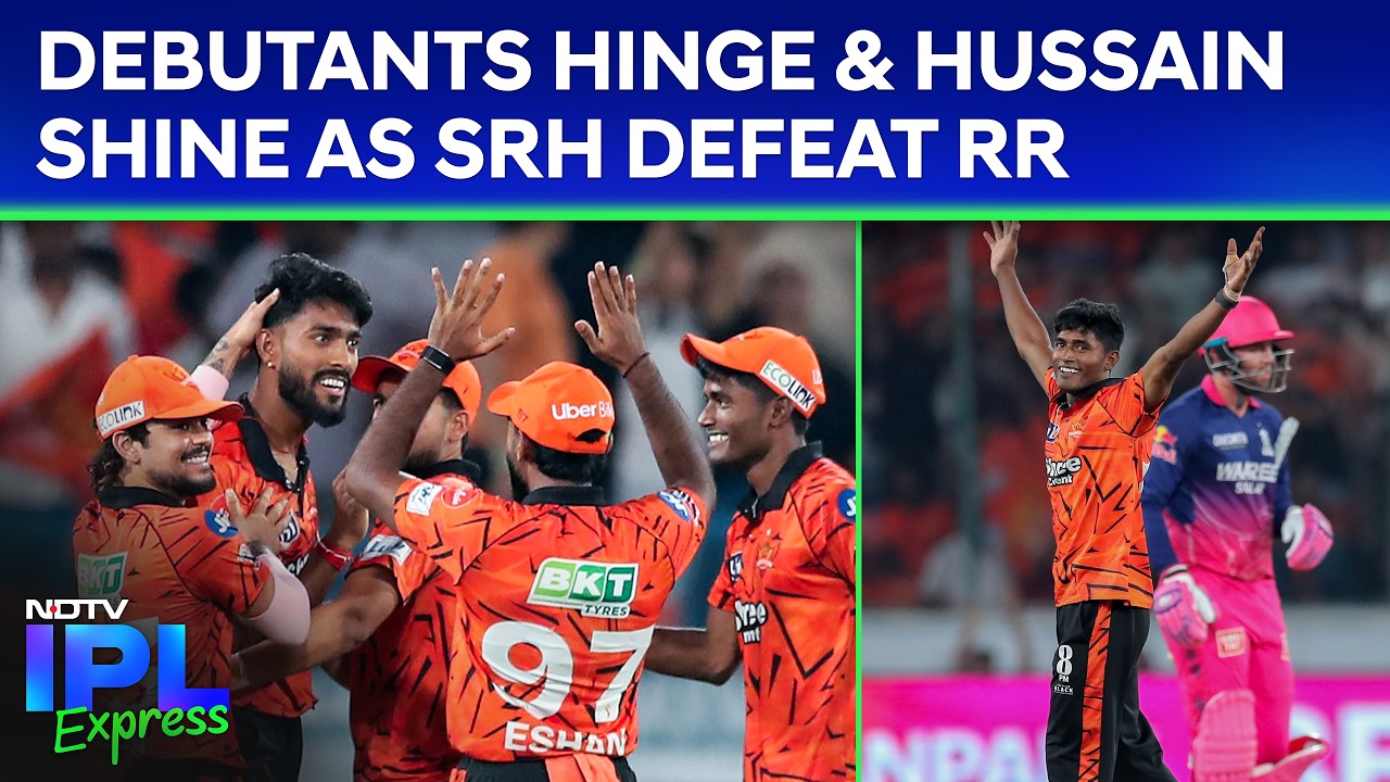 IPL 2026 News: Debutants Praful Hinge & Sakib Hussain Shine As SRH Hand RR First Defeat Of Season
