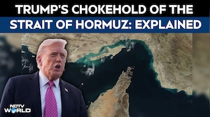 Strait Of Hormuz News; Trump's Hormuz Chokehold: NDTV World Explains