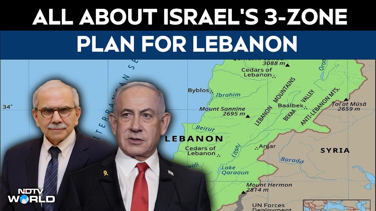 Israel-Lebanon Talks: All About The 3-Zone Plan Israel Is To Propose During Washington Talks