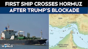 Strait Of Hormuz News | First Ship Crosses Hormuz Post Trump Blockade; Global Shipping Still On Edge