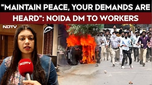 Noida Workers Violence: DM Medha Roopam Urges Peace, Assures Action On Workers' Issues