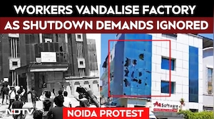 Noida Protest: Workers Vandalise Factory As Shutdown Demands Ignored