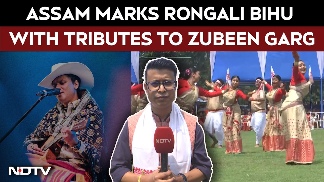 Assam Celebrates Rongali Bihu With Tears & Tributes to Zubeen Garg, First Bihu Without Him