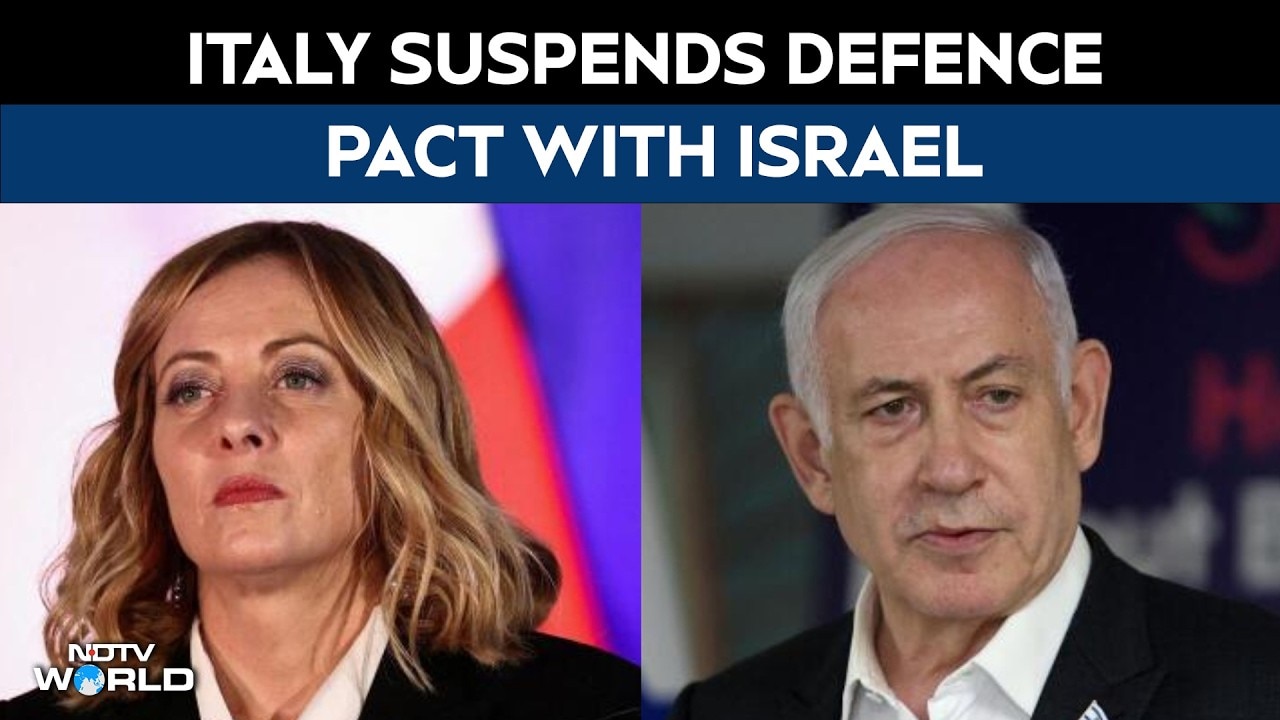 Italy Suspends Defence Pact with Israel: Giorgia Meloni Cites “Current Situation”