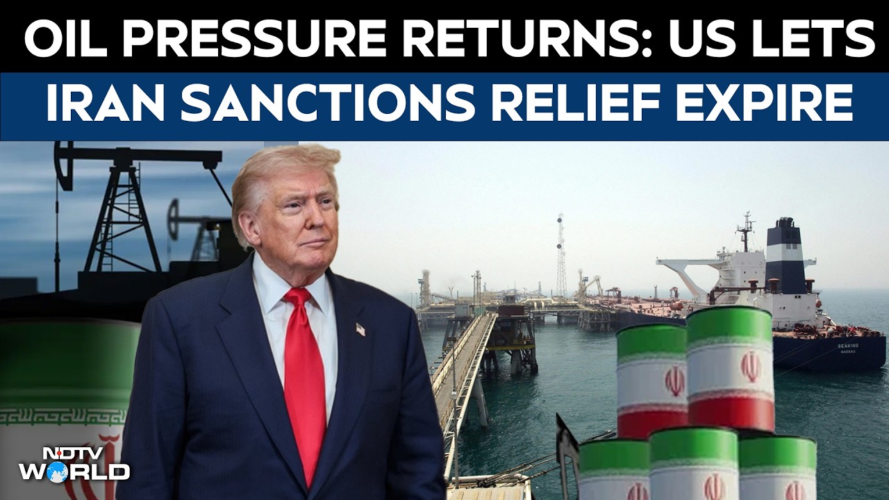 Iran Latest News | Oil Pressure Returns: US Lets Iran Sanctions Relief Expire