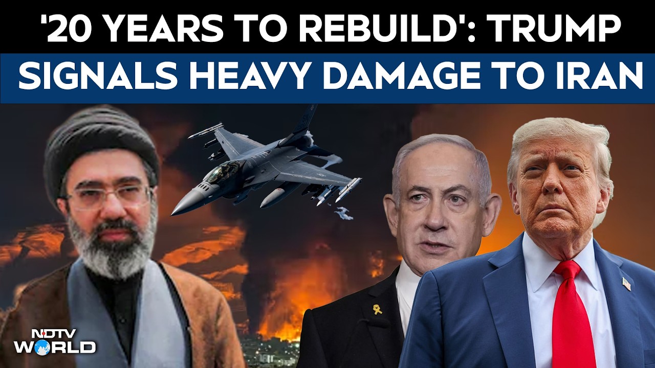 Donald Trump Predicts End Of Iran War, Says Rebuilding May Take 20 Years