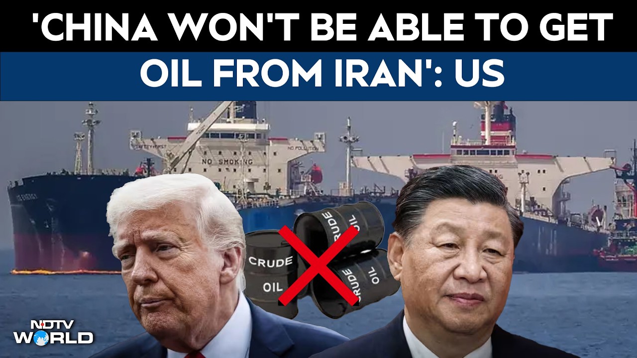 US Warns China Over Iran Oil, Calls Beijing 'Unreliable Partner'