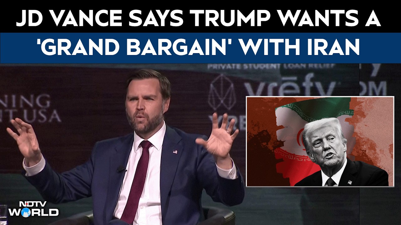 Iran US Talks | JD Vance Says Trump Wants a ‘Grand Bargain’ Reached With Iran