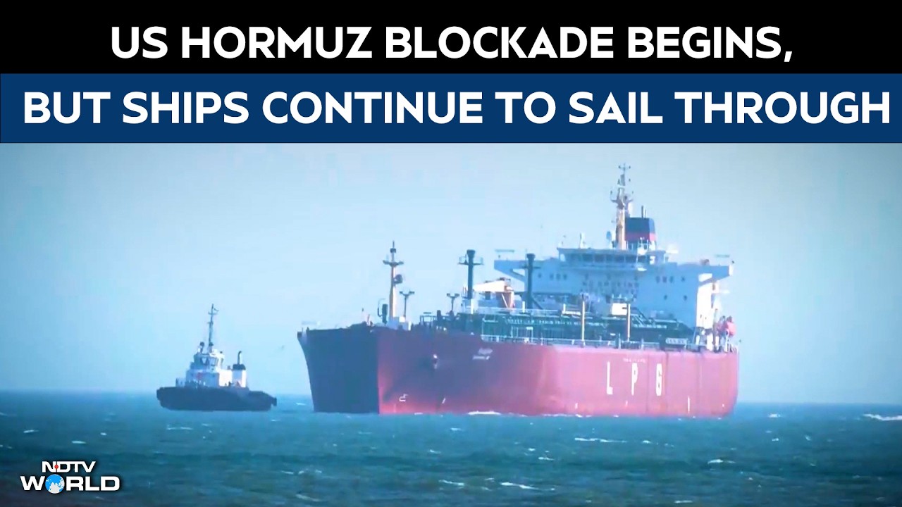 US Hormuz Blockade Begins, But Traffic Through Hormuz Persists