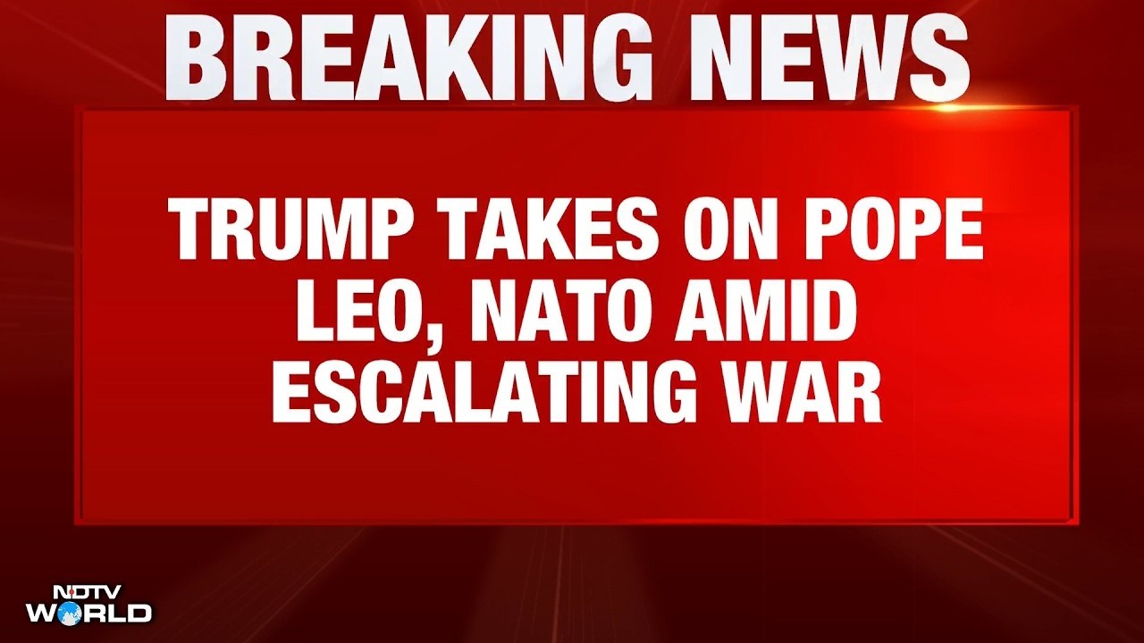 Trump vs Pope: Faith, Politics Collide In Middle East Crisis