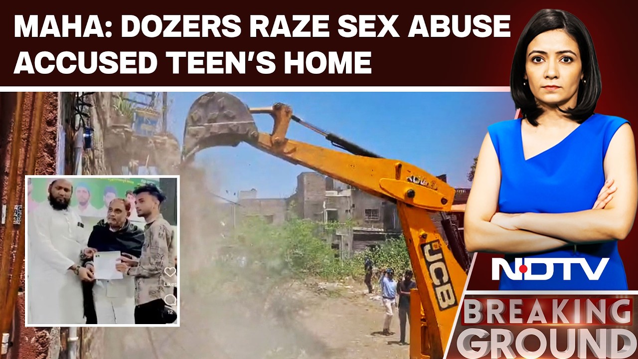 Amravati Crackdown: Bulldozer Action Against Main Accused in Minor Exploitation Case