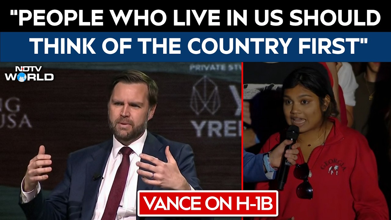 Video: JD Vance's H-1B Fraud Remark And Praise For In-Laws Who 'Enriched US'