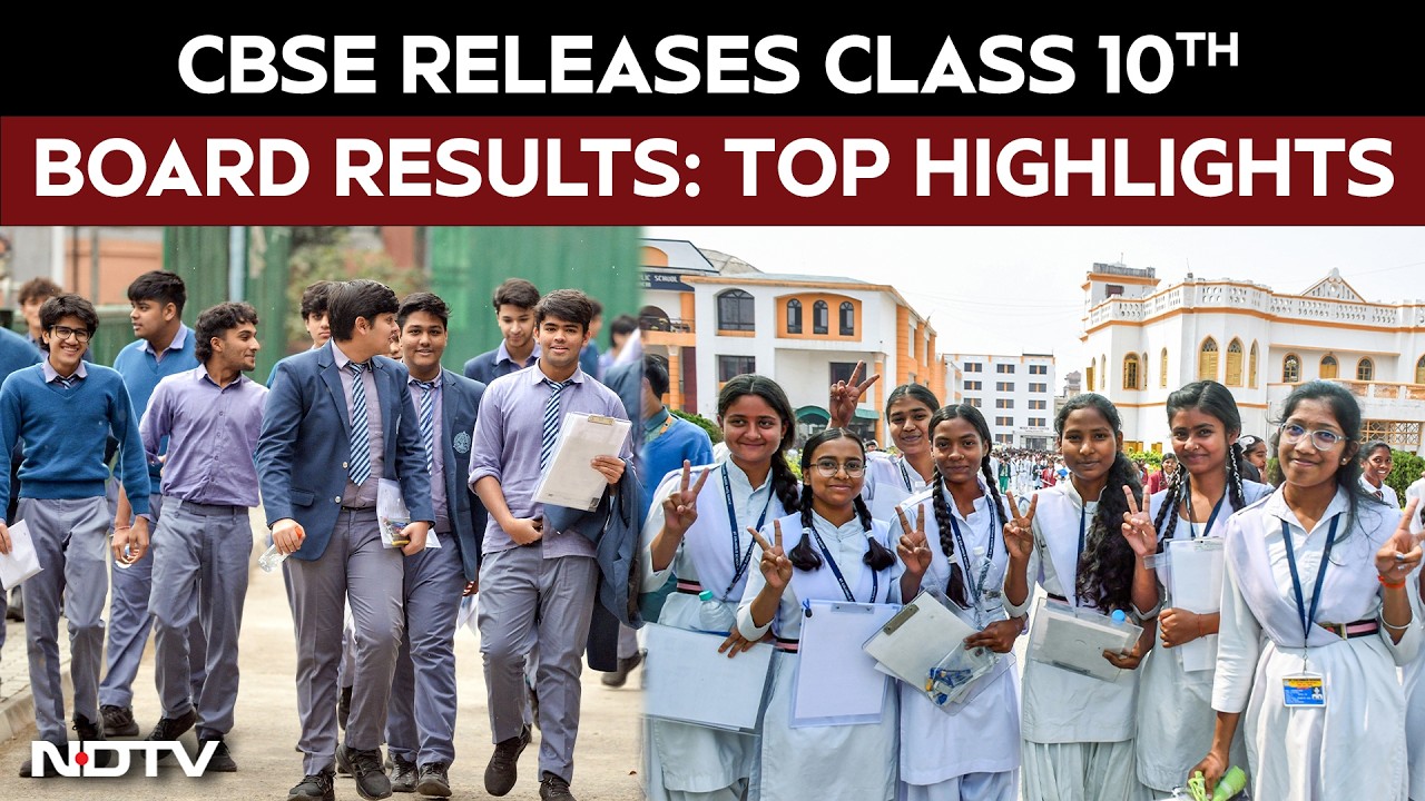 CBSE 10th Results 2026: Girls Outperform Boys With Nearly 95% Pass Rate