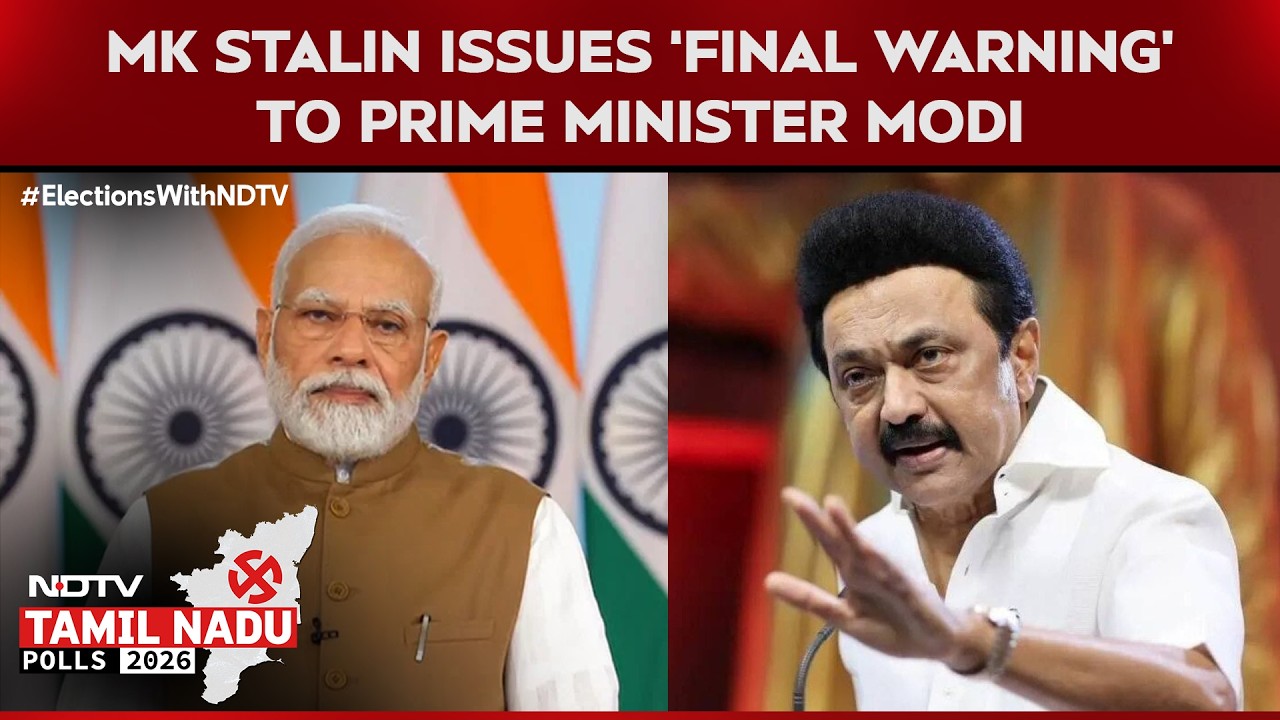 CM MK Stalin Issues A 'Final Warning' To PM Modi Over Delimitation Issue