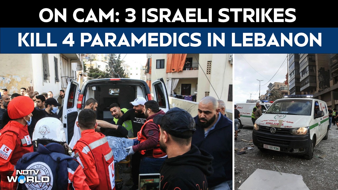 Israel Lebanon | Lebanese Medics Face Consecutive Israeli Attacks While Aiding Wounded Colleagues