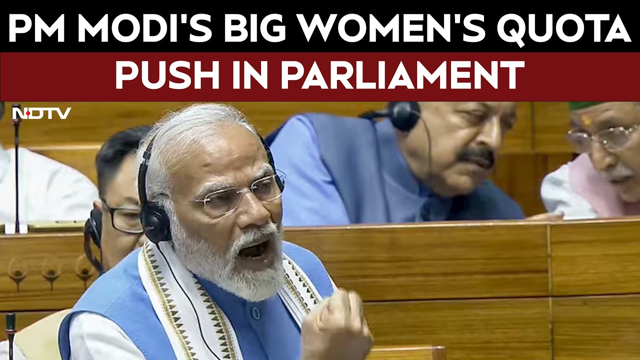 "Should Have Implemented It 25-30 Years Ago": PM Modi On Women's Quota