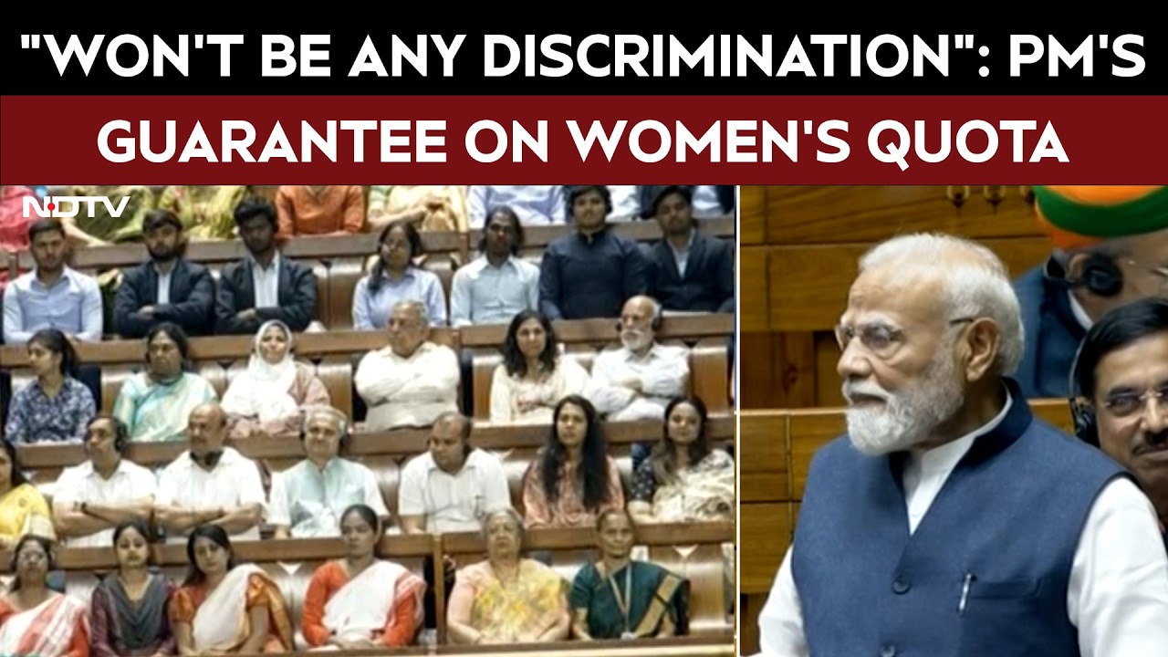 "Won't Be Any Discrimination": PM's Guarantee On Women's Quota, Delimitation