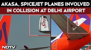 SpiceJet  News | Akasa, SpiceJet Planes Collide At Delhi Airport: Winglet, Stabiliser Damaged