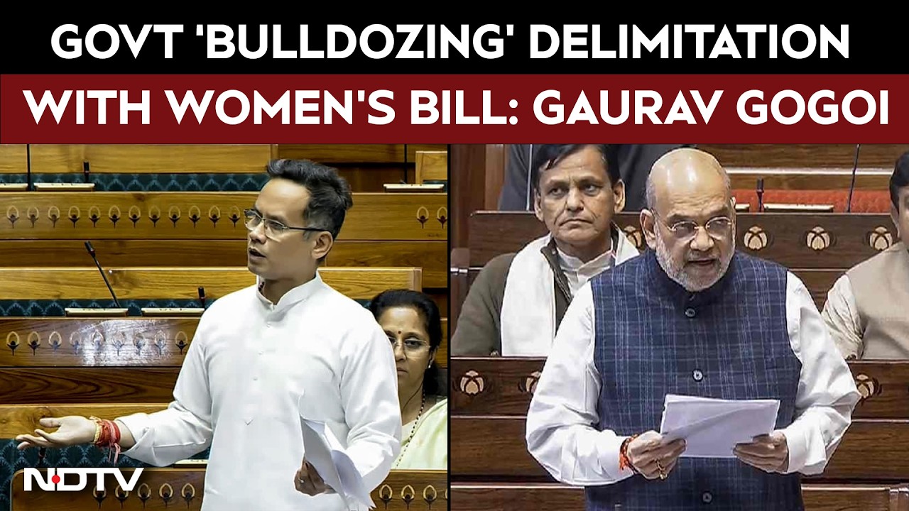Lok Sabha News Today | Delimitation &lsquo;Weaponised&rsquo;? Gaurav Gogoi Targets Govt Over Women&rsquo;s Quota Bill