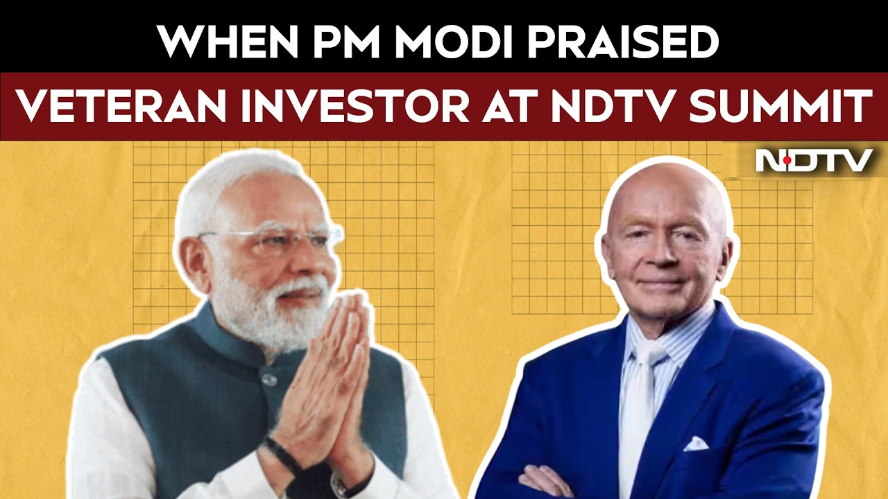 PM Modi News | Mark Mobius Dies: When PM Modi Praised The Veteran Investor At NDTV Summit