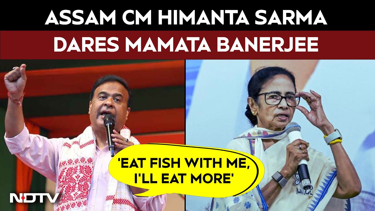 &lsquo;Eat Fish With Me&rsquo;: Himanta Biswa Sarma&rsquo;s Dare To Mamata Banerjee Sparks Bengal Poll Row