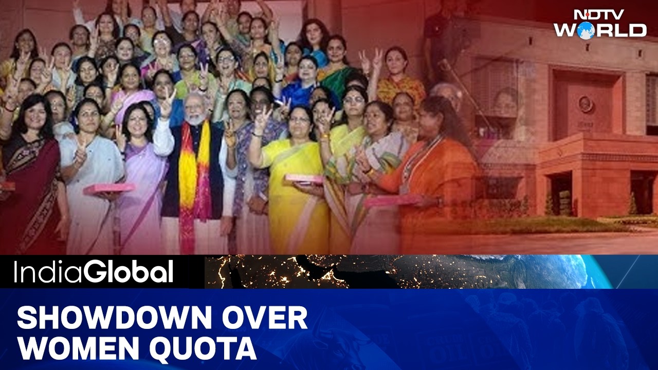 Women's Reservation Bill Sparks Showdown In India's Parliament