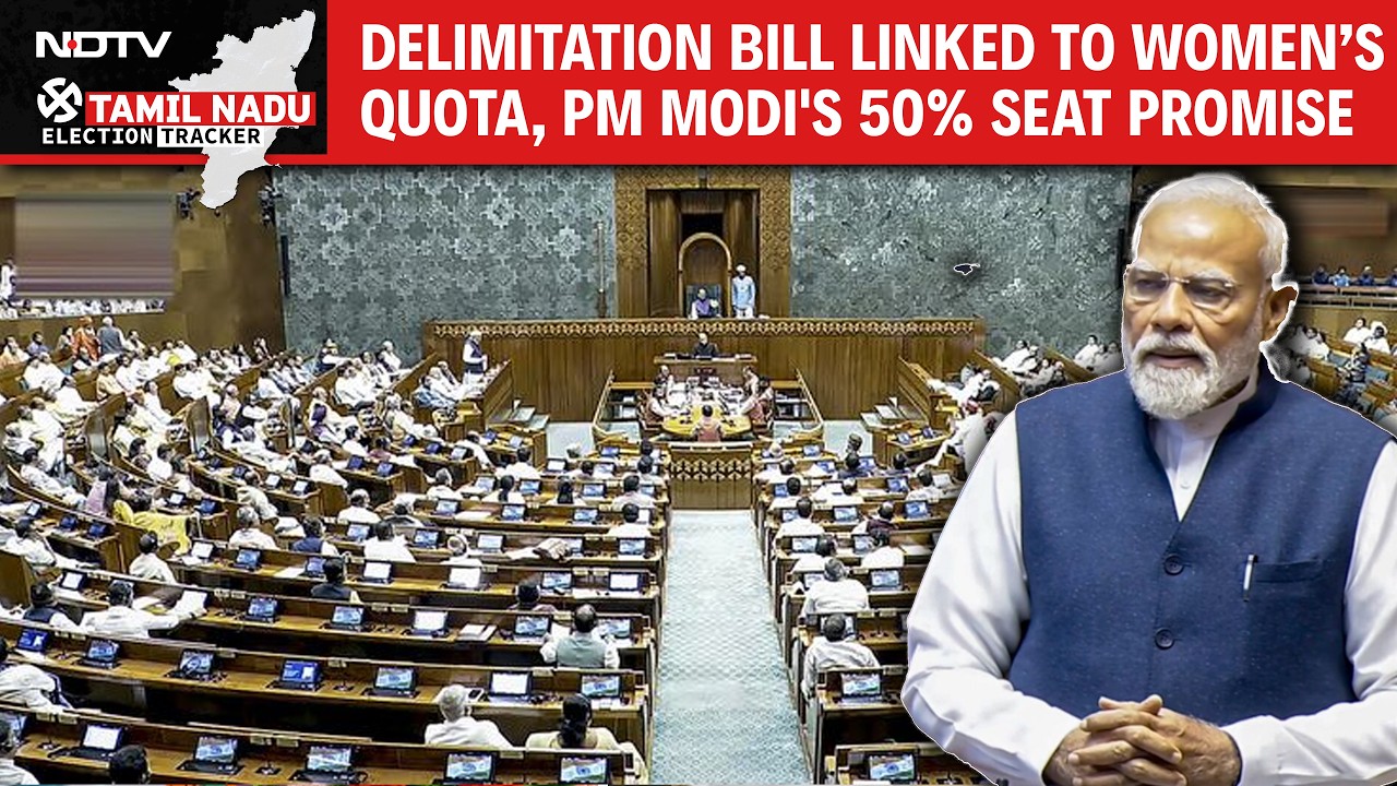 Delimitation Bill Linked To Women’s Quota, PM's 50% Seat Promise | Vijay’s Big Tvk Freebies