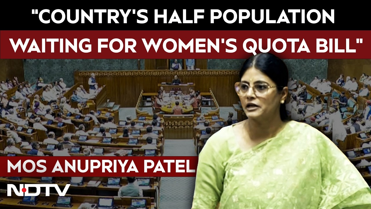 'Country's Half Population Waiting...': Anupriya Patel On Women's Quota Bill