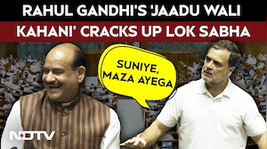 Lok Sabha Cracks Up Over LoP Rahul Gandhi's 'Jaadu Wali Kahani'