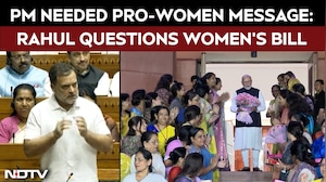 Rahul Gandhi Questions Women&rsquo;s Bill, Says 'PM Needed Pro-Women Message'
