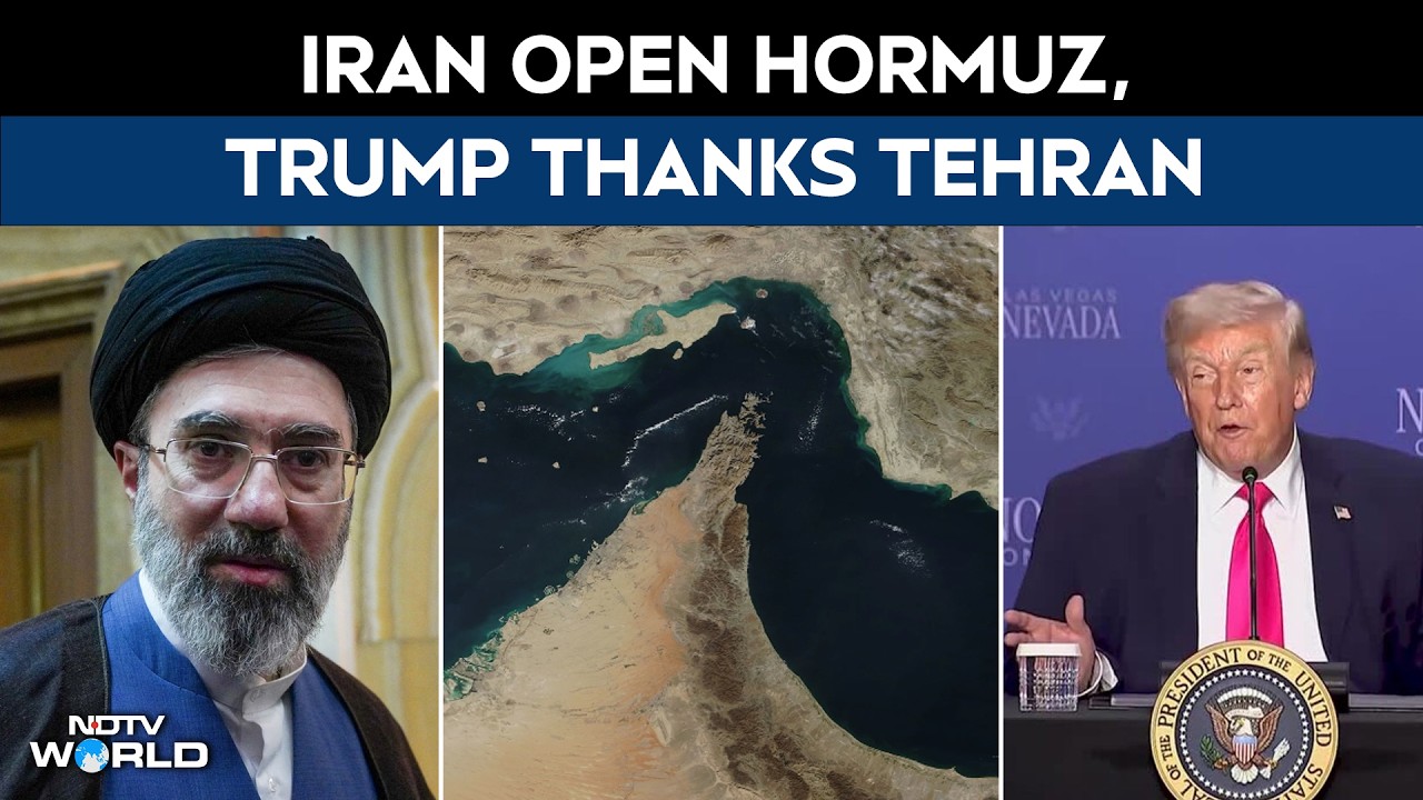 Strait Of Hormuz "Completely Open" During Ceasefire: Iran's Big Announcement