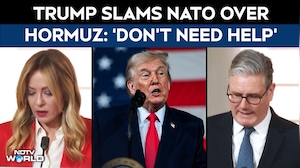 'I Don't Want Help Anymore...': Trump Slams NATO Over Hormuz