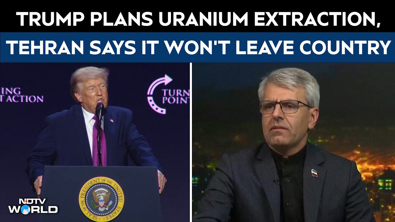 Trump Says US Will Go Into Iran And Excavate Uranium, Tehran Spokesman Says 'It Won't Leave Country'