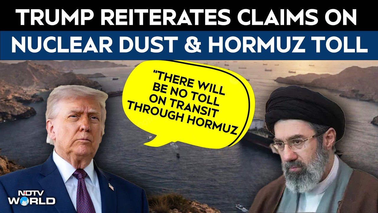 US Iran War: Trump Touts 'Good News' During Negotiations, Reiterates 'No Tolls' On Strait Of Hormuz