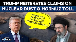 US Iran War: Trump Touts 'Good News' During Negotiations, Reiterates 'No Tolls' On Strait Of Hormuz