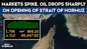 Markets Spike, Oil Drops Sharply On Opening Of Strait Of Hormuz